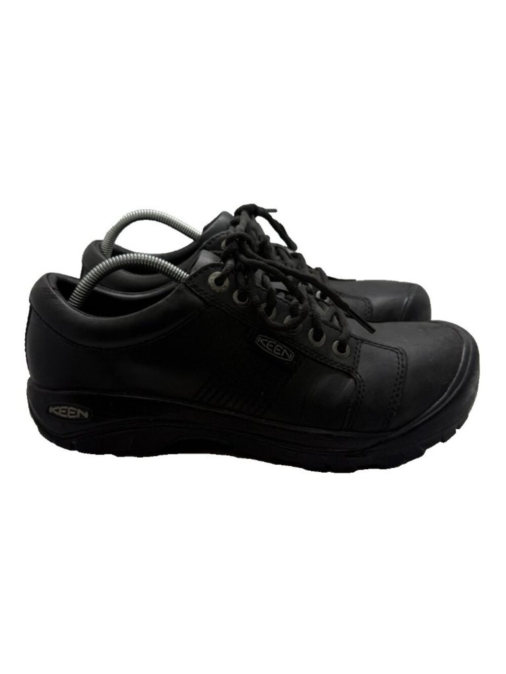 Keen Austin Men's Black Leather Lace Up Oxford Shoes 1002990 Size 9.5 US 42.5EU